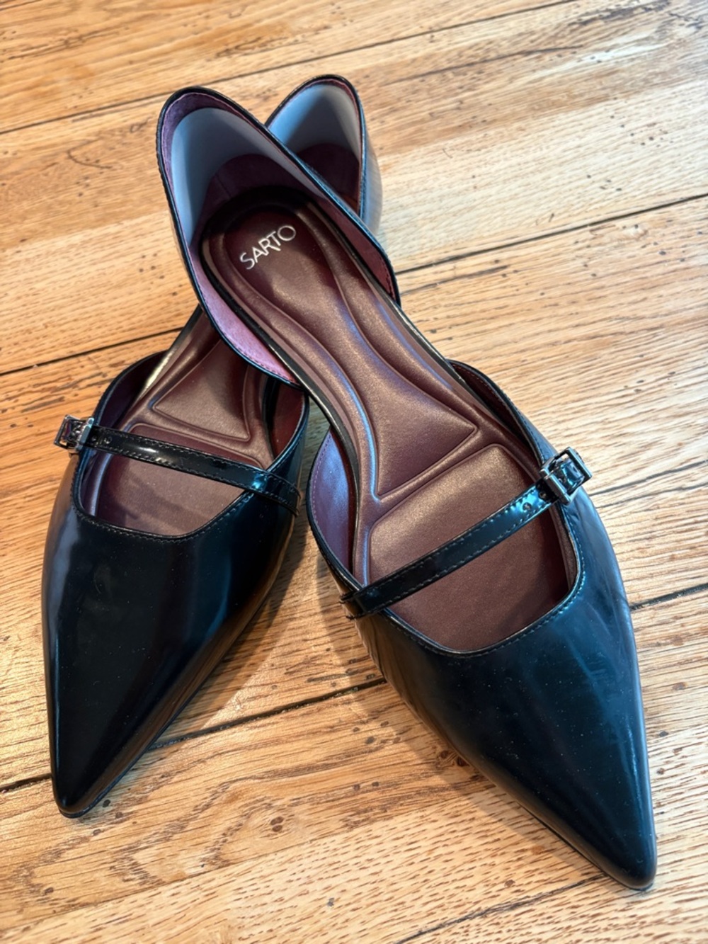 Sarto Leather SlipIns. Size 11